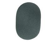 Rhody Rug S034R060X096 Solid 5x8 Rug Teal 5X8 Oval Rhody Rug S034R060X096 Solid 5x8 Rug Teal 5X8 Oval