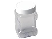 Frontier Natural Products 6054 16 oz. Pet Clear Plastic Spice Jar With Cap