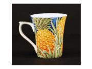 Euland China FR0 006P Set Of Two 12 Ounce Mugs Pineapples