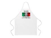 L.A. Imprints 2027 Italian Food Cooking Apron