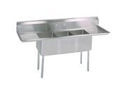 Diversified Woodcrafts 250474 Three Compartment Sink