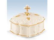 Lenox 836493 INSPIRATIONAL CROSS KEEPSAKE BOX Pack of 1