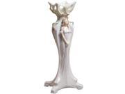 Unicorn Studios AP20118AA Woman and Peony Tall Porcelain Vase