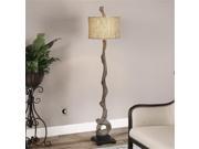 Uttermost 28970 Weathered Driftwood One Light Floor Lamp