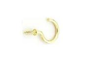 Mintcraft LR384 0.87 in. Solid Brass Cup Hook