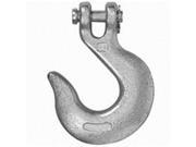 Campbell Chain T9401824 Slip Hook Clevis Zinc Plated Grade 43 Steel 0.5 In.