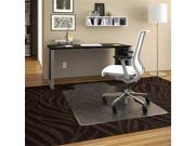 DEFLECTO CM14113COM Chair Mat with Lip for Carpets 36 x 48 Medium Pile