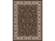 Radici 1767 0043 BROWN Alba Rectangular Brown Traditional Italy Area Rug 9 ft. 10 in. W x 12 ft. 10 in. H
