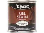 Old Masters 81116 0.5 Pint. Dark Mahogany Gel Stain