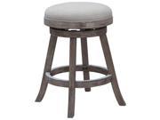 Boraam Counter Stool With Driftwood Gray Finish In Ivory 29 Inch