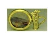 Mayer Mill Brass GBF 1 Golf Bag Picture Frame