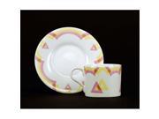 Euland China GE0 003T 8 Piece Cup And Saucer Set Triangle