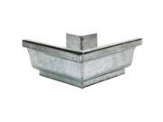 Amerimax Home Products 29202 Gutter Outside Mitre Mill Finish Galvanized Steel 5 in