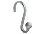 Interdesign 55870 Axis Shower Hooks Chrome 12 Count