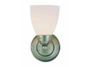 Transglobe 1Lt Sconce Frosted Glass CB 3355 BN