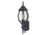 Westinghouse 67863 1 Light Outdoor Wall Lantern Textured Black