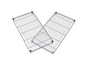OFM S3624 SLVR Wire Shelves 36 x 24 in. Silver