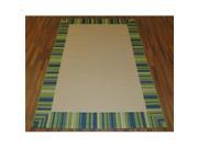 IMS 26058LOWESGR/bg Striped Pattern Heavyweight Indoor Outdoor Patio Rug, Green & Beige Cream - 5 x 8 ft. IMS 26058LOWESGR/bg Striped Pattern Heavyweight Indoor Outdoor Patio Rug, Green & Beige Cream - 5 x 8 ft.