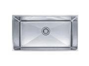 Franke PSX1103312 Professional Series Undermount Single Bowl Stainless Steel Sink