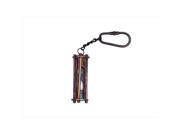Handcrafted Model Ships K 315 Antique Copper Hour Glass Key Chain 6 in. Decorative Accent