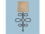 Candice Olson 8605 1W Rhythm Wall Sconce In Oil Rubbed Bronze