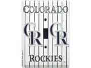 Dixie LS 10026 Colorado Rockies MLB Metal Novelty Light Switch Cover Plate