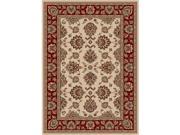 Radici 1691 3031 IVORY Vesuvio Rectangular Ivory Traditional Italy Area Rug 5 ft. 5 in. W x 7 ft. 7 in. H