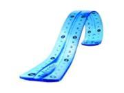 Maped 12 in. Twist And Flex Double Graduated Unbreakable Ruler Assorted Color