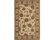 Nourison 41574 India House Area Rug Collection Ivory 3 ft 6 in. x 5 ft 6 in. Rectangle