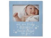 Lawrence Frames 546264 Blue Wash We Are Truly Blessed To Have An Angel Like You Picture Frame 0.67 in.