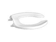 Centoco Manufacturing 201067 Toilet Seat Antimicrobial Heavy Duty Open Front White