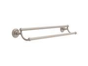 Franklin Brass 9045SN 24 in. Jamestown Double Towel Bar Satin Nickel 1 Pack