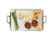 Chefmaster KTBQGT3 Stainless Steel Bbq Grill Tray Large