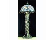 Meyda Tiffany 49874 73 Inch H Tiffany Magnolia Floor Lamp