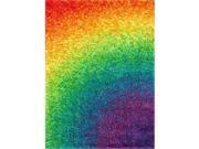Loloi Rugs BARCBS-01RN005277 5 ft. 2 in. x 7 ft. 7 in. Barcelona Shag Rectangular Shape Power Loomed Area Rug, Rainbow Loloi Rugs BARCBS-01RN005277 5 ft. 2 in. x 7 ft. 7 in. Barcelona Shag Rectangular Shape Power Loomed Area Rug, Rainbow