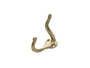 Mintcraft H62 B070 Bright Brass Coat Hat Hook