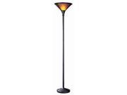 Cal Lighting BO 469 150 W 3 Way Torchiere With Mica Shade