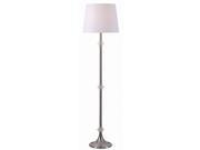 Kenroy Home 32606BS Ringer Floor Lamp Brushed Steel