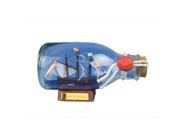 Handcrafted Model Ships SMBottle5 Santa Maria Ship in a Glass Bottle 5 in. Decorative Accent