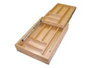 HD RS4WTCD.24.1 Rev A Shelf Double Tiered Cutlery Wood 20.50 in.