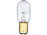 Westinghouse 03717 5.25 x 1 in. 25W 120V Clear Tubular Light Bulb Pack of 6