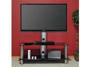 Tier One Designs 60 Inch and Below TV Mount Black Silver T1D 108