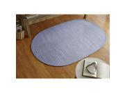Better Trends BRSSR2030PW Sun Splash Braided Rug Periwinkle 20 in.
