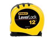 Stanley 680 STHT30825 Leverlock Tape Rules 1 x 25 ft. Yellow