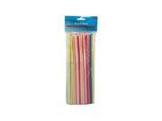 Bulk Buys GM721 36 Flexible Drinking Straws