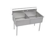 Diversified Woodcrafts 250481 Two Compartment Budget Sink