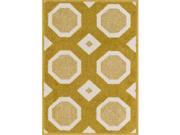 Loloi Rugs TERCHTC07XCIV1850 1 ft. 8 in. x 5 ft. Terrace Rectangular Shape Power Loomed Area Rug Citron and Ivory