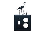 Village Wrought Iron ESO 133 Switch Outlet Cover Heron
