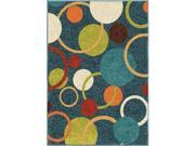 Orian Rugs 3112 Kids Court Admiral Area Rug Blue 5.16 x 7.5 ft.