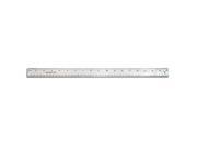18In Stainless Steel Ruler